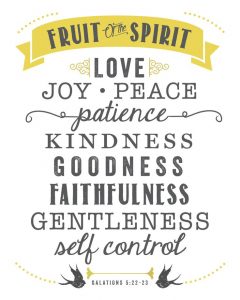 Galatians 5-22-23