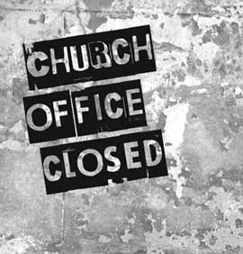 church-office-closed