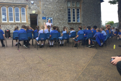 RE Q and A session outside school